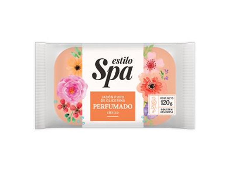 JABON GLICERINA SPA CITRICO 120GR