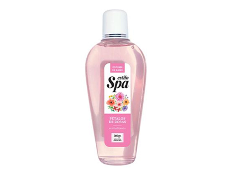 ESPUMA DE BAﾑO SPA ROSAS 200ML