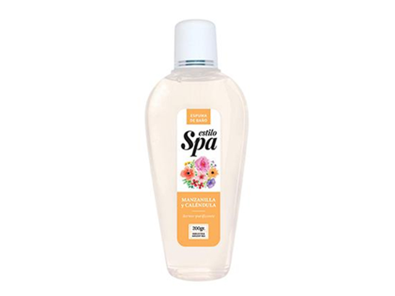 ESPUMA DE BAﾑO SPA MANZ Y CALEND 200ML