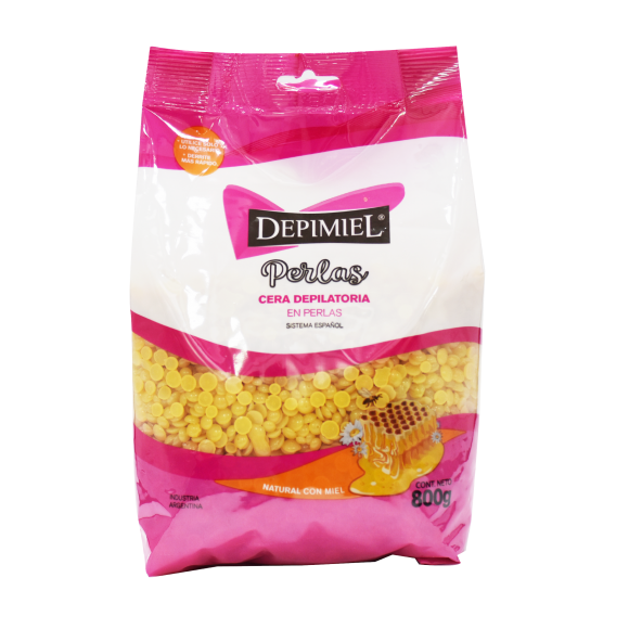 CERA EN PERLAS NATURAL 800GR