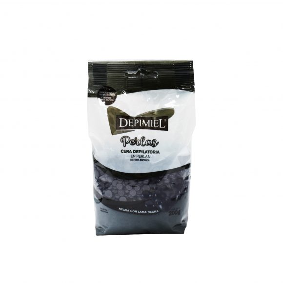 CERA EN PERLAS NEGRA 200GR