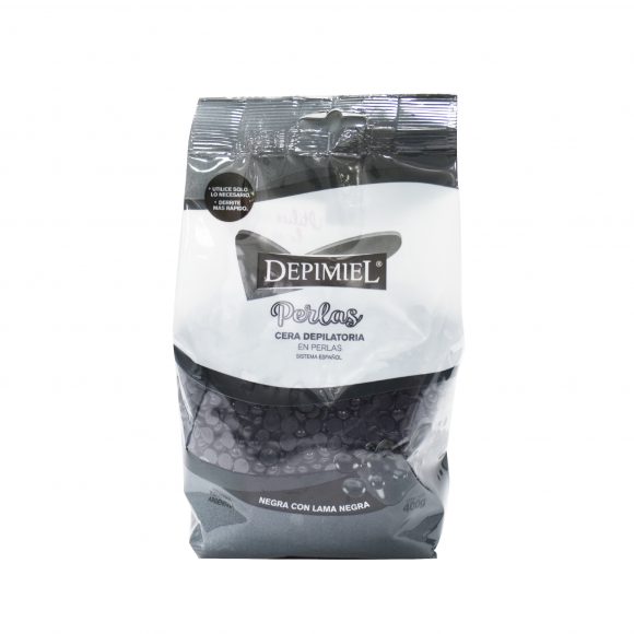 CERA EN PERLAS NEGRA 400GR