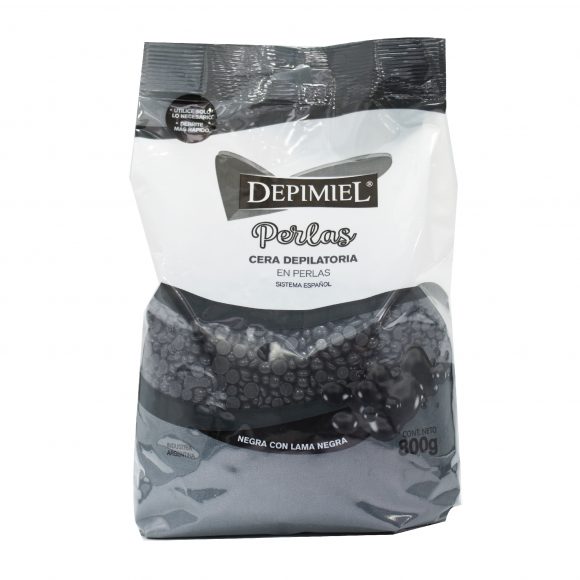 CERA EN PERLAS NEGRA 800GR