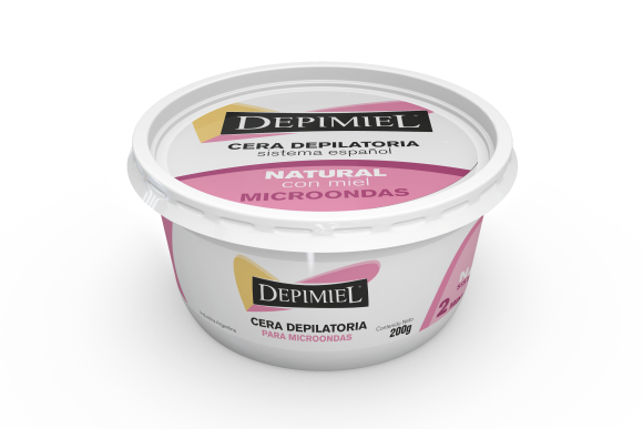 CERA EN POTE MICROONDAS NATURAL 200GR