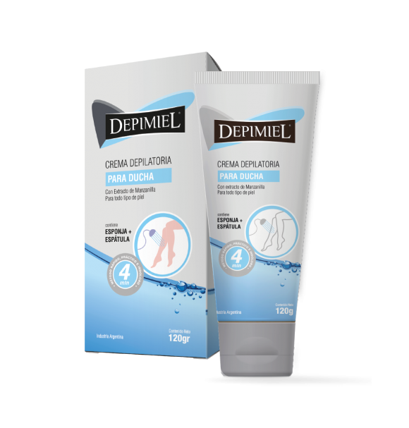 CR DEPILATORIA MANZ P/DUCHA 120GR