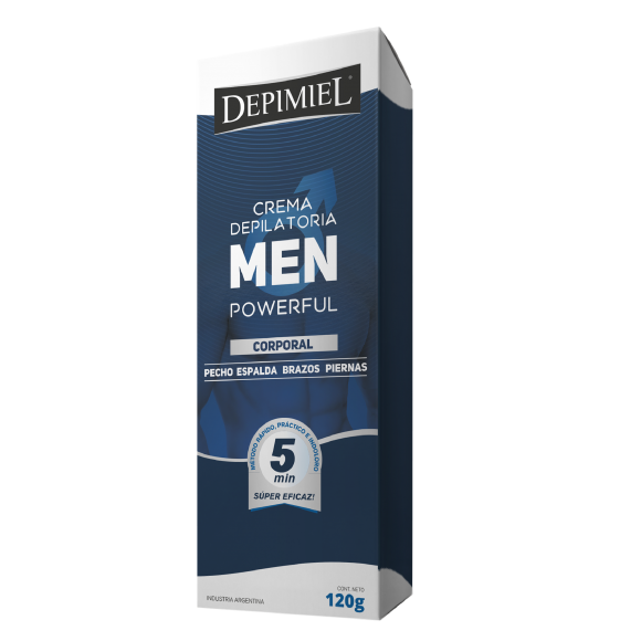 CR DEPILATORIA CUERPO HOMBRE 120GR