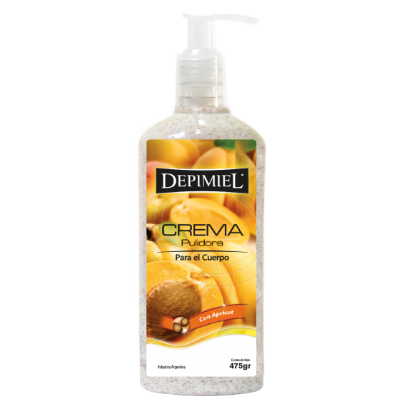 CREMA PULIDORA CON APRICOT 500GR