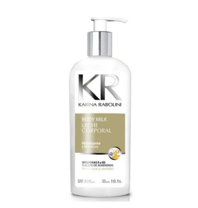 BODY MILK ALMENDRA CON BOMBA 300ML