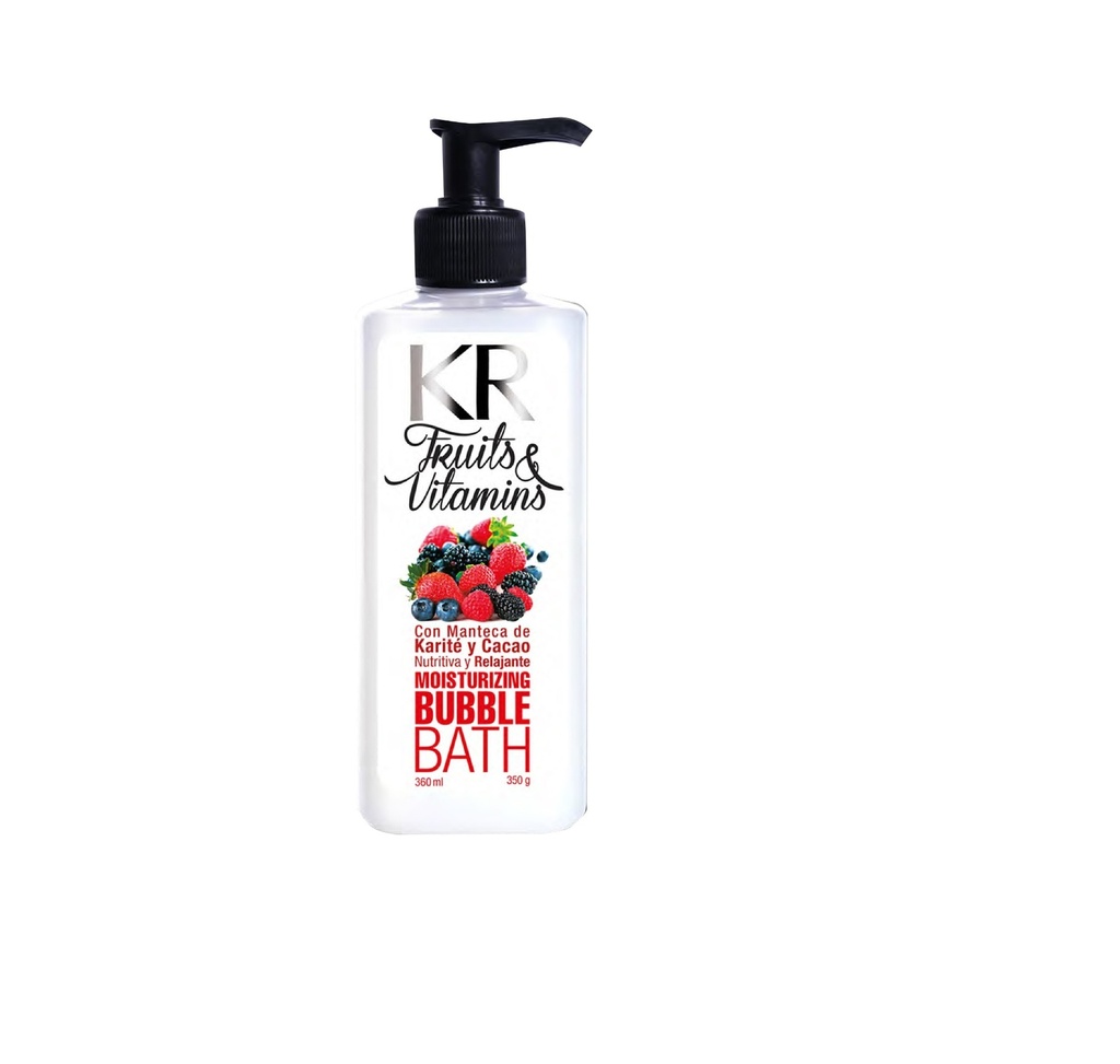 BAÑO DE ESPUMA RED FRUIT 350GR