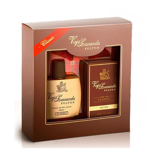 ESTUCHE 2 FULTON VIEJA LAVANDA (AFTER CREMA + LOCI