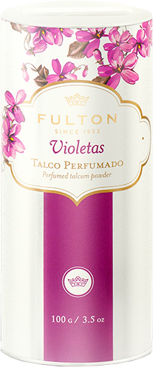 POLVO PARA EL CUERPO FULTON  VIOLETAS 150GR