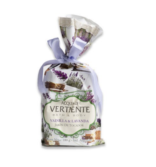 JAB VERTIENTE LAVANDA Y VAINILLA 180GR