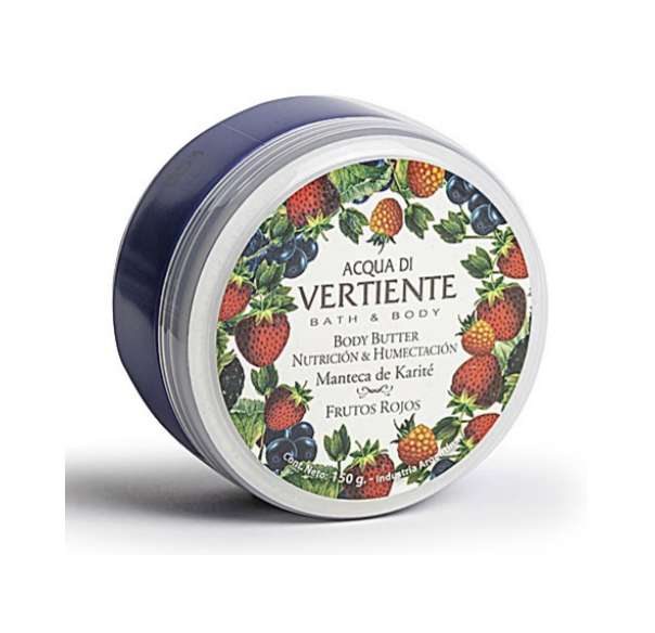 BODY BUTTER FRUTOS ROJOS 150GR
