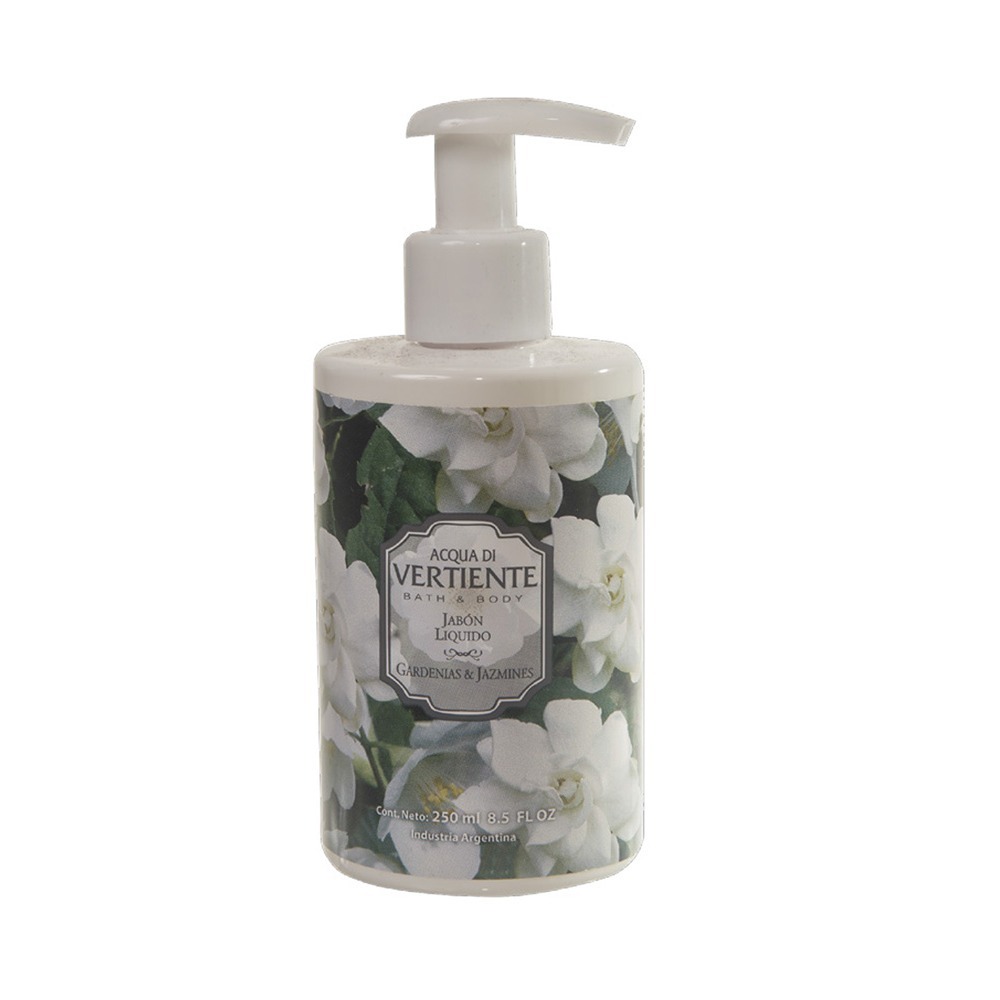 JAB LIQ VERTIENTE GARDENIAS &amp; JAZMINES 240ML