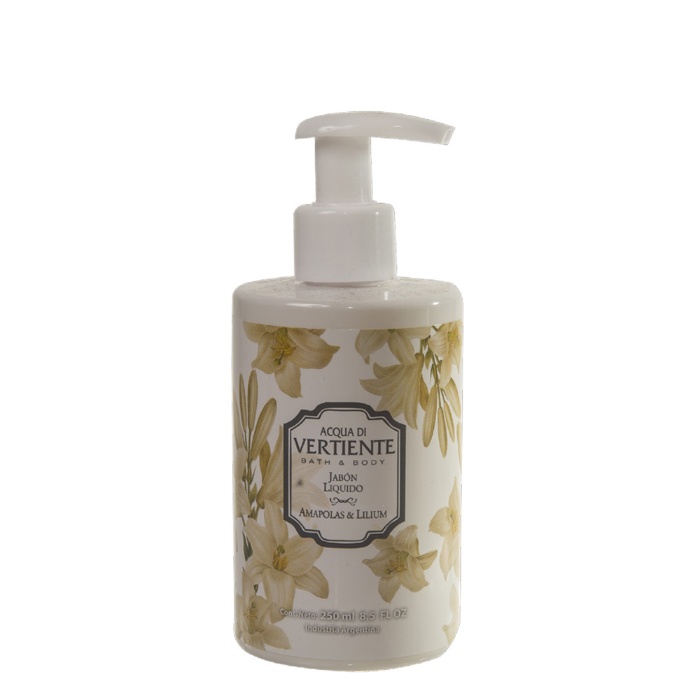 JAB LIQ VERTIENTE AMAPOLAS &amp; LILIUM 240ML
