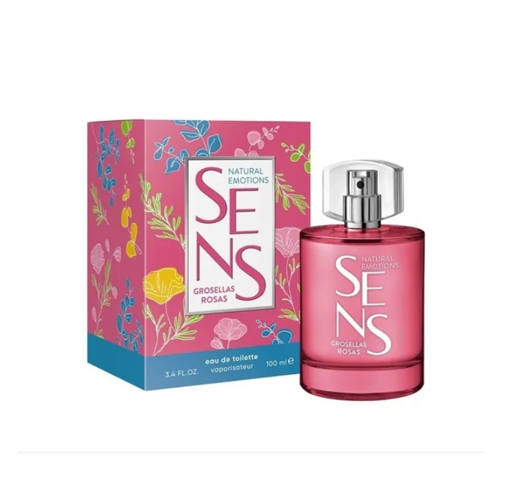 EDT SENS GROSELLAS-ROSAS FEM 100ML
