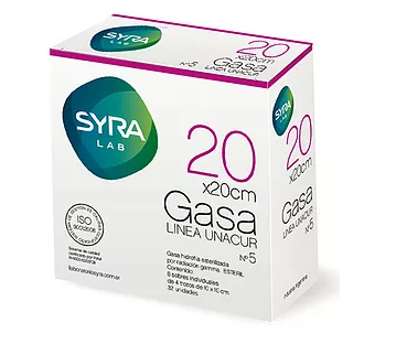 GASA SYRA ESTERIL N1 20x20CM