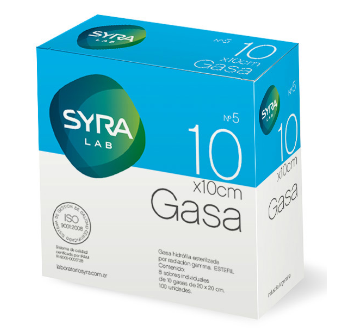 GASA SYRA ESTERIL N5 10x10CM