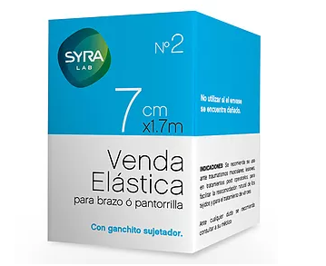 VENDA ELASTICA SYRA N2 7CMx1.70MTS