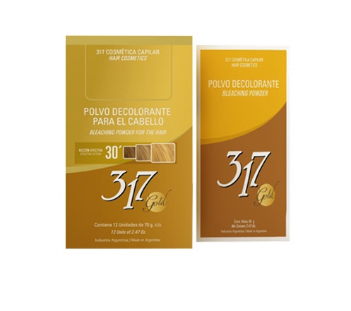 POLVO DECOLORANTE GOLD 317 70GRS