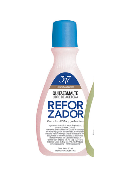 QUITAESMALTE REFORZADOR 317 60ML