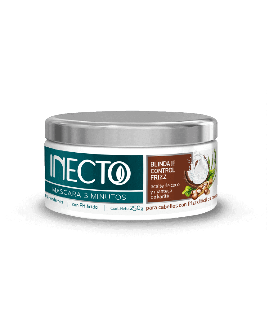 MASCARA INECTO 3 MIN CONTROL FRIZZ 250GR