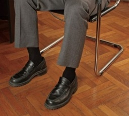 [4022] MEDIA DE DESCANSO 3/4 HOM NEGRA TL