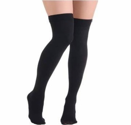 [4091] MEDIA DESCANSO FEM MUSLO NEGRA TM