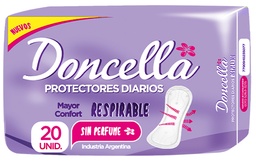 [23400] PROTECTOR DIARIO RESPIRABLE LILA S/DEO 20U (30)