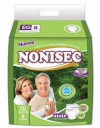 [41127] ROPA INTERIOR DESCARTABLE ADULTO EXTRA GR 8U (10)