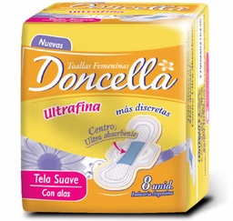 [21623] TOALLA ULTRAFINA AMARILLA 8U (50)
