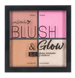 [CKT000515] PALETA 3 EN 1 RUBOR ILUMINADOR Y CONTORNO