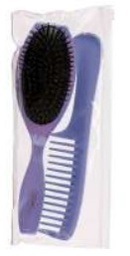 [AEU055091] SET CEPILLO NEUMATICO Y PEINE CON MANGO