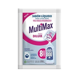 [5019] JABON LIQUIDO SUAVIZANTE 200ML RINDE 800ML (12u)