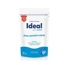 [864] TOALLITAS BABY CLASICAS IDEAL 50U
