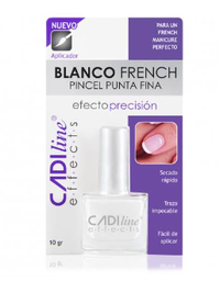 [1067] ESMALTE BLANCO FRENCH PUNTA FINA