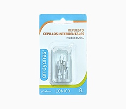 [CD60288] REPUESTO INTERDENTAL CONICO 3 A 7 MMX8REF