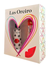 [528] PACK LAS OREIRO RED LIPS (BODY+LLAVERO)