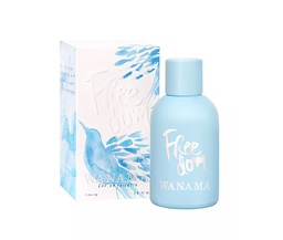 [722-EDT-M100] EDT WANAMA FREEDOM BLUE BIRD FEM 100ML