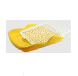 [1158] ESCURRIDOR PLANO VAJILLA / VERDURA CUADRADO 39X39 CM