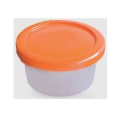 [2406] HERMETICO REDONDO 0,8 LTS. ALTO 15 CM Ø 15 CM