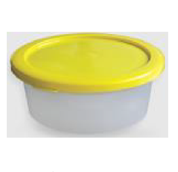 [2407] HERMETICO REDONDO 2 LTS. ALTO 9 CM Ø 21 CM.