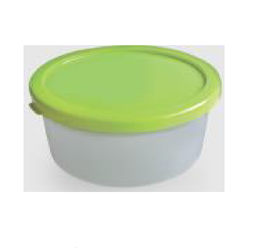 [2408] HERMETICO REDONDO 3,2 LTS. ALTO 9,5 CM. Ø 25 CM.