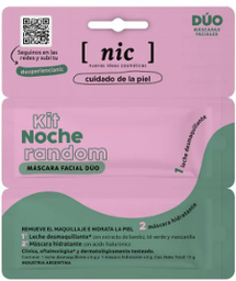 [NV1008] MASCARA FACIAL DUO NOCHE RANDOM NIC