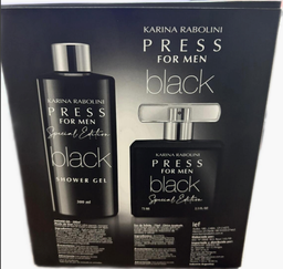 [802750] DUO GIFT PRESS BLACK (EDT+SHOWER GEL)