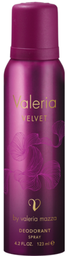 [792/7] DEO VALERIA VELVET FEM 123ML