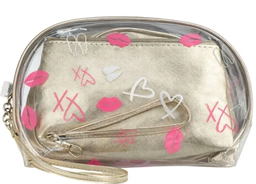 [AZV000000XS2] PORTACOSMETICOS SET X3 BESOS