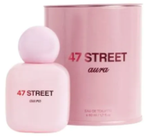 [S03-EDT-M050] EDT 47 STREET AURA FEM 50ML