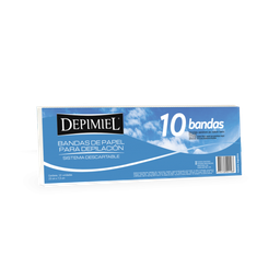 [1558] BANDAS DE PAPEL RETIRA CERA 10U