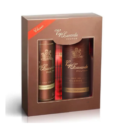 [106001] ESTUCHE 1 FULTON VIEJA LAVANDA DEO + TALCO